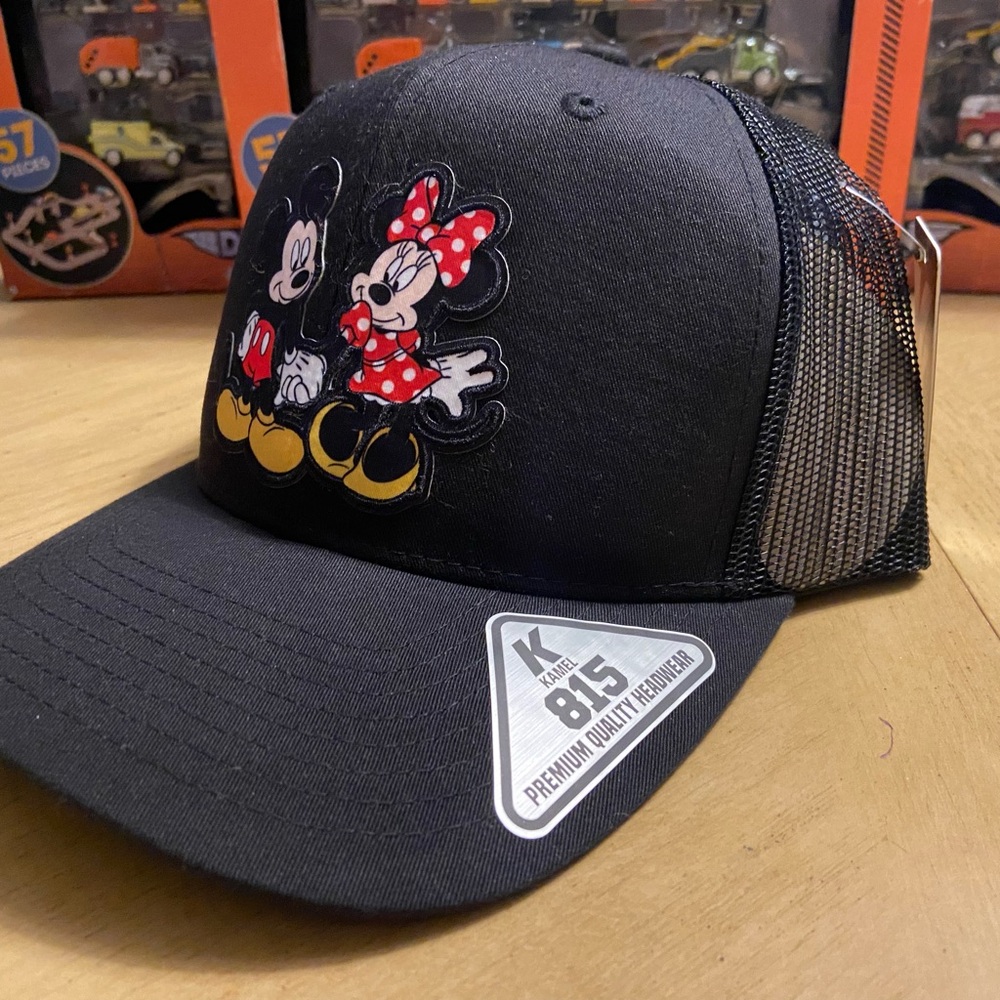 Cartoon Baseball Cap Mickey-Minnie Hat Trucker Cap for Outdoor Sports
